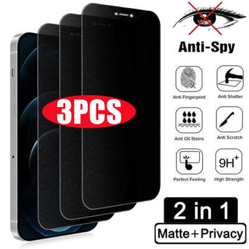 Mobile Phone Anti-Peeping Tempered Glass Full Screen