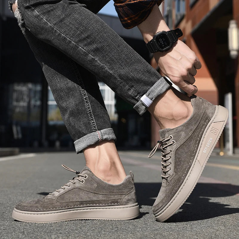 Genuine Leather Business Formal Shoes Cow Leather Men Shoes Men Casual Shoes British Style Leather Shoes