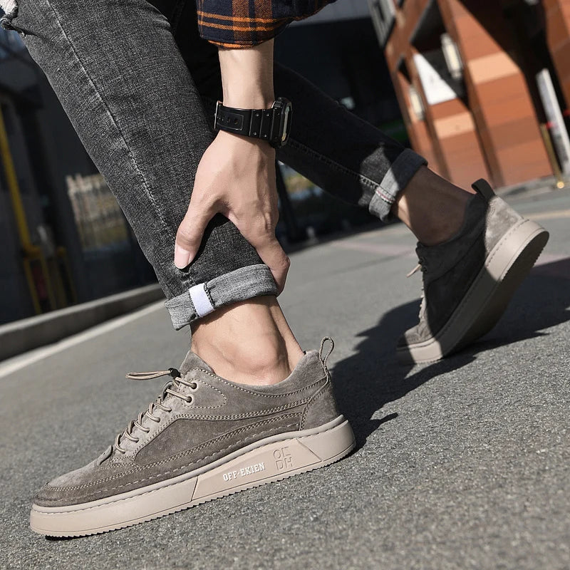 Genuine Leather Business Formal Shoes Cow Leather Men Shoes Men Casual Shoes British Style Leather Shoes