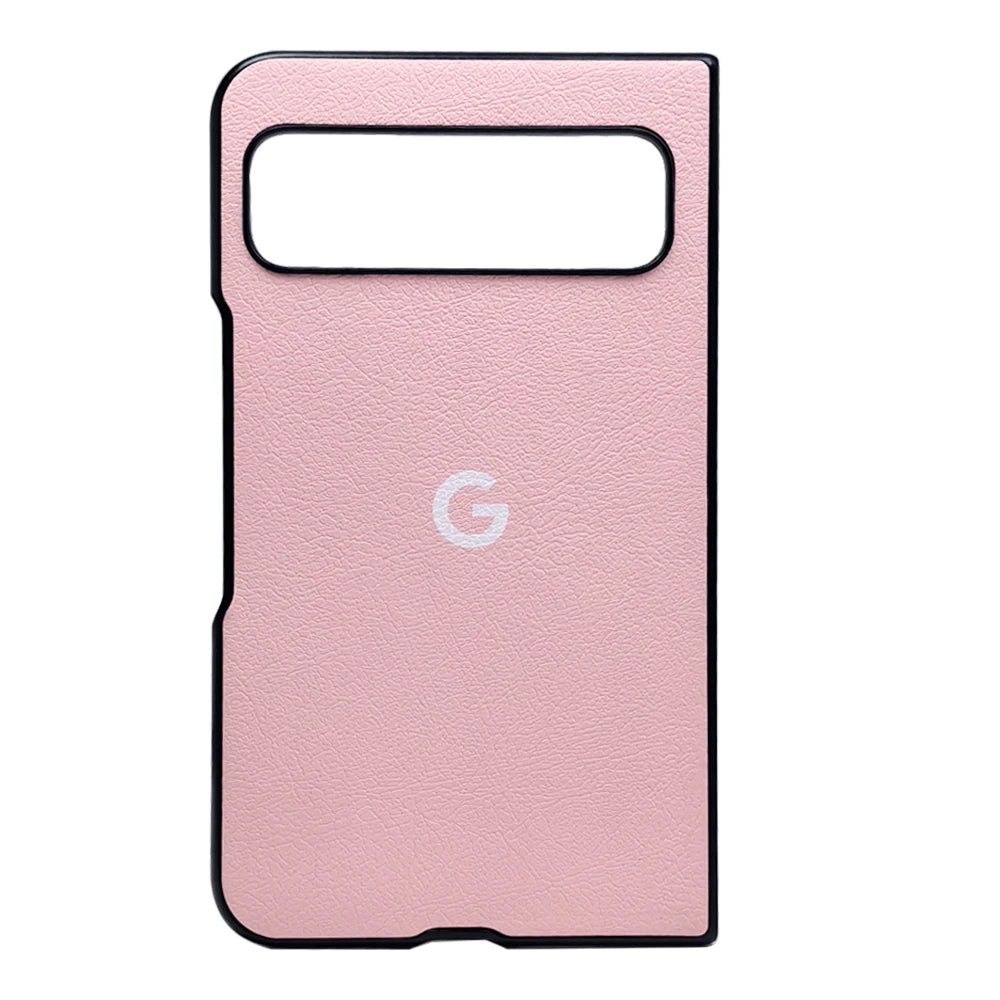 Premium Leather Protective Case for Google Pixel Fold 9Pro - Durable Hard PC and PU Cortex Anti-Skid Shockproof Cover